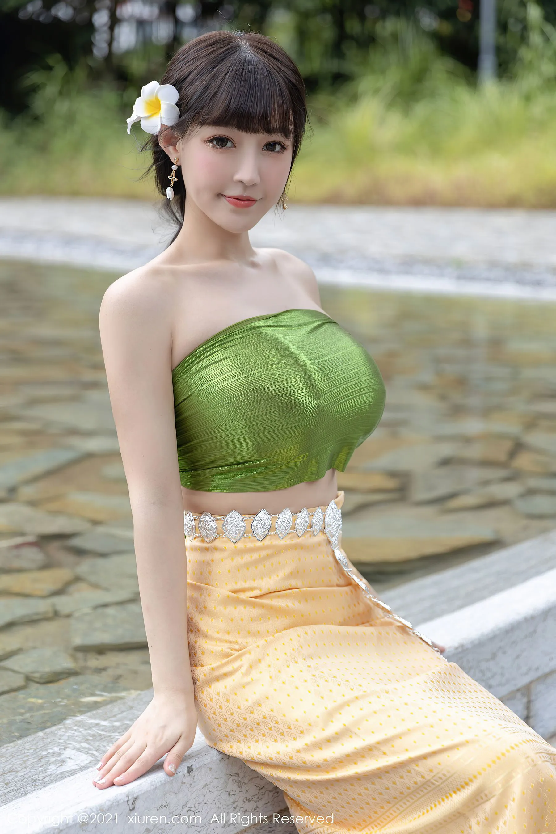 秀人 No.3971 朱可儿Flower插图1