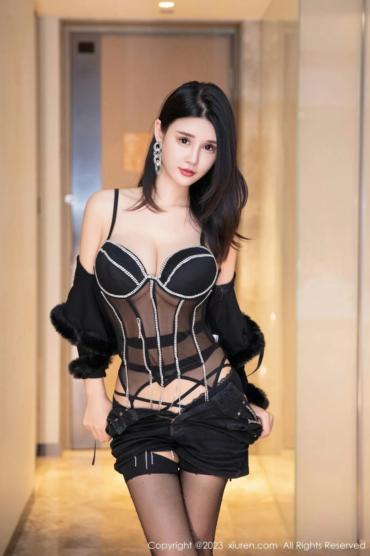 Xiuren 秀人 No.7763 夏沫沫tifa [79P]插图3