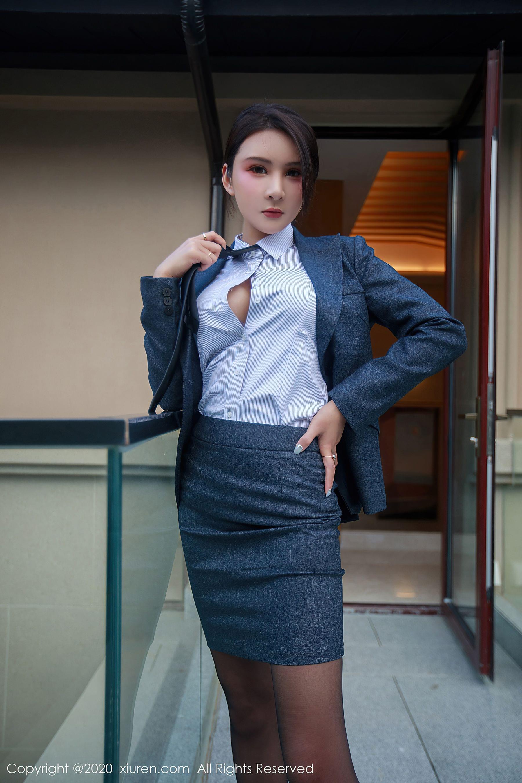 秀人XIUREN No.2309 Emily顾奈奈插图5