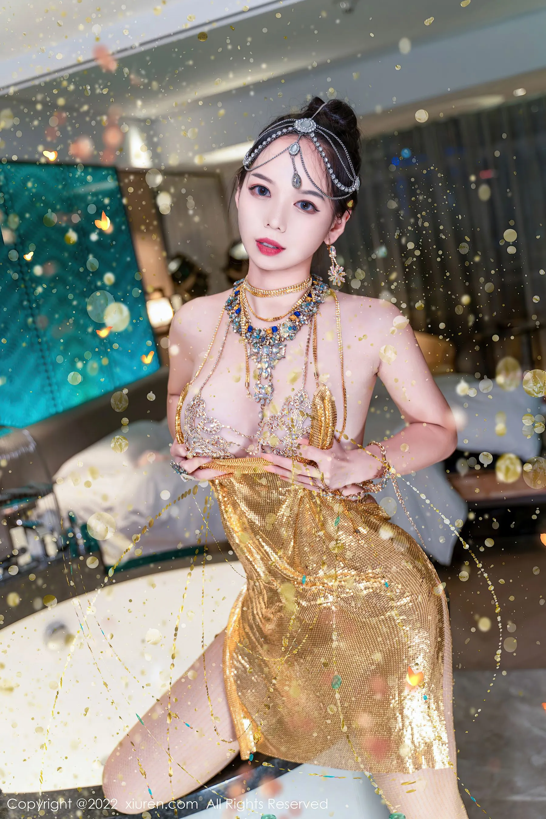 秀人网 No.5559 大美妞儿 美腿丰腴插图1
