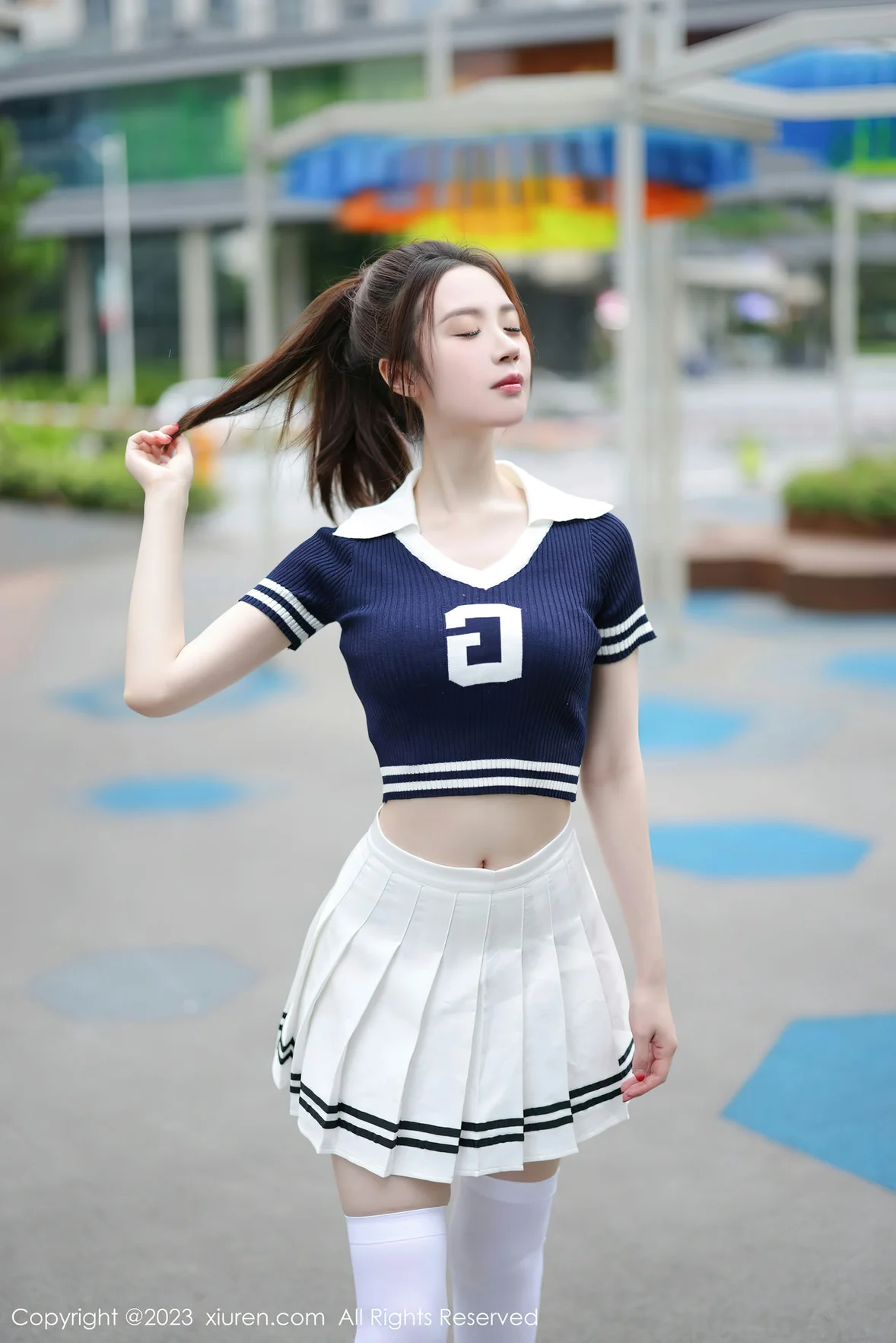 秀人网 No.7416 梦心玥 运动服饰穿搭安吉旅拍 [82P]插图1