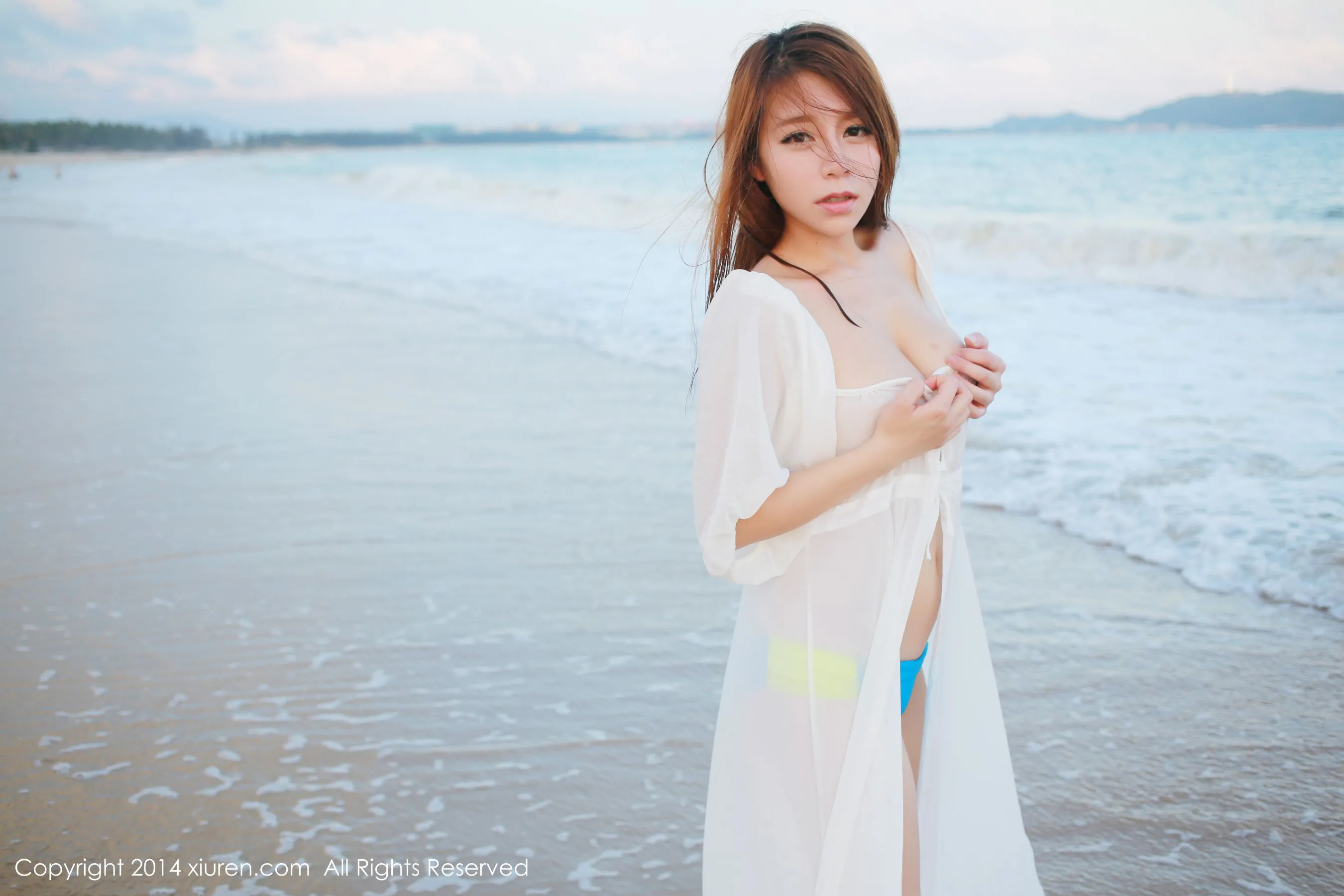 Vetiver嘉宝贝儿《三亚海边风情》 秀人网 No.165插图8