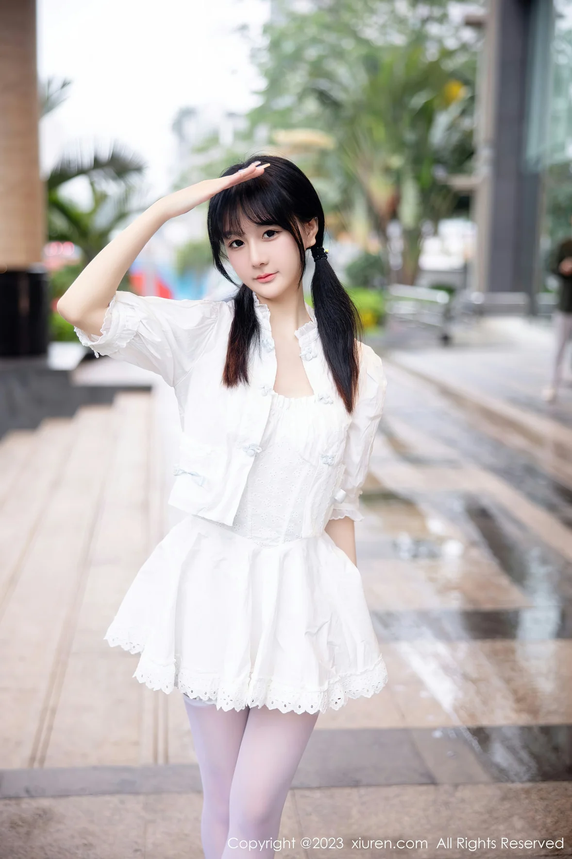 XiuRen 秀人 No.6933 幼幼 连衣短裙性感写真 [84P]插图4