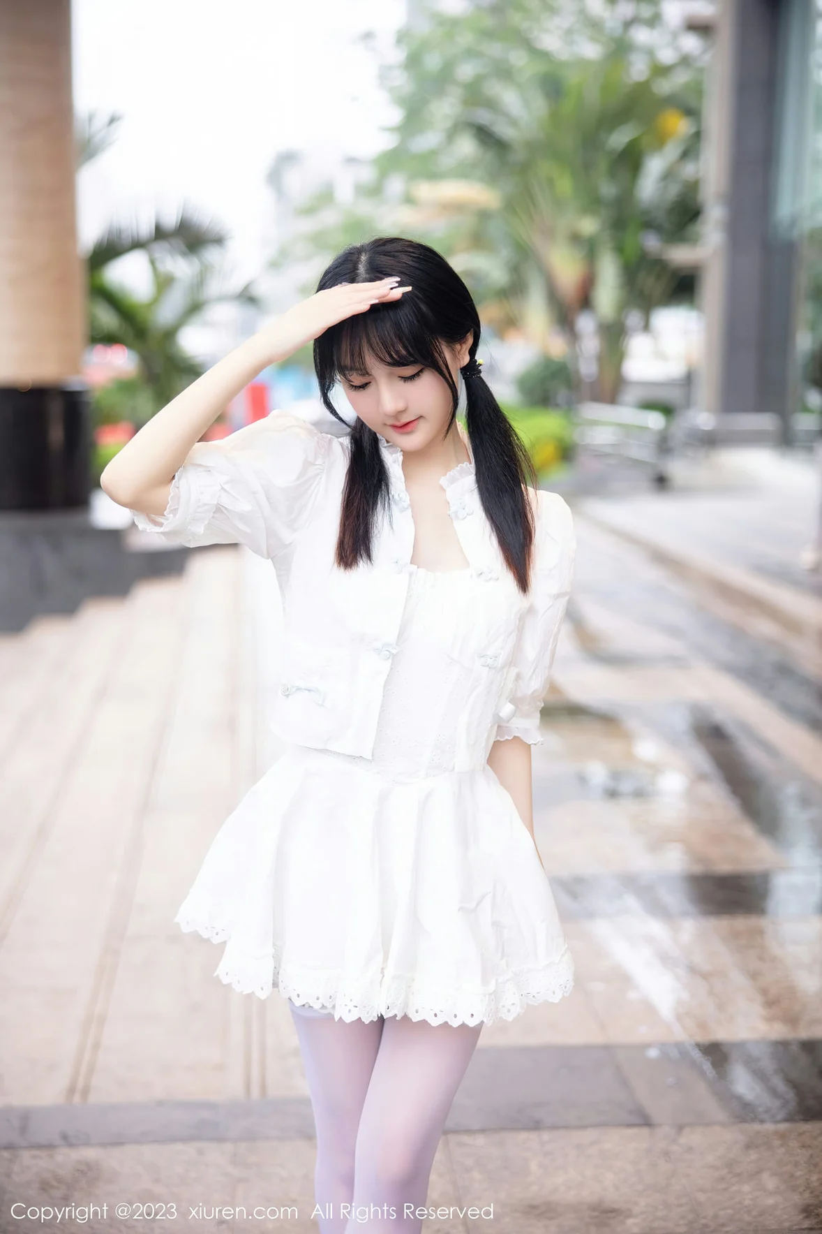XiuRen 秀人 No.6933 幼幼 连衣短裙性感写真 [84P]插图5