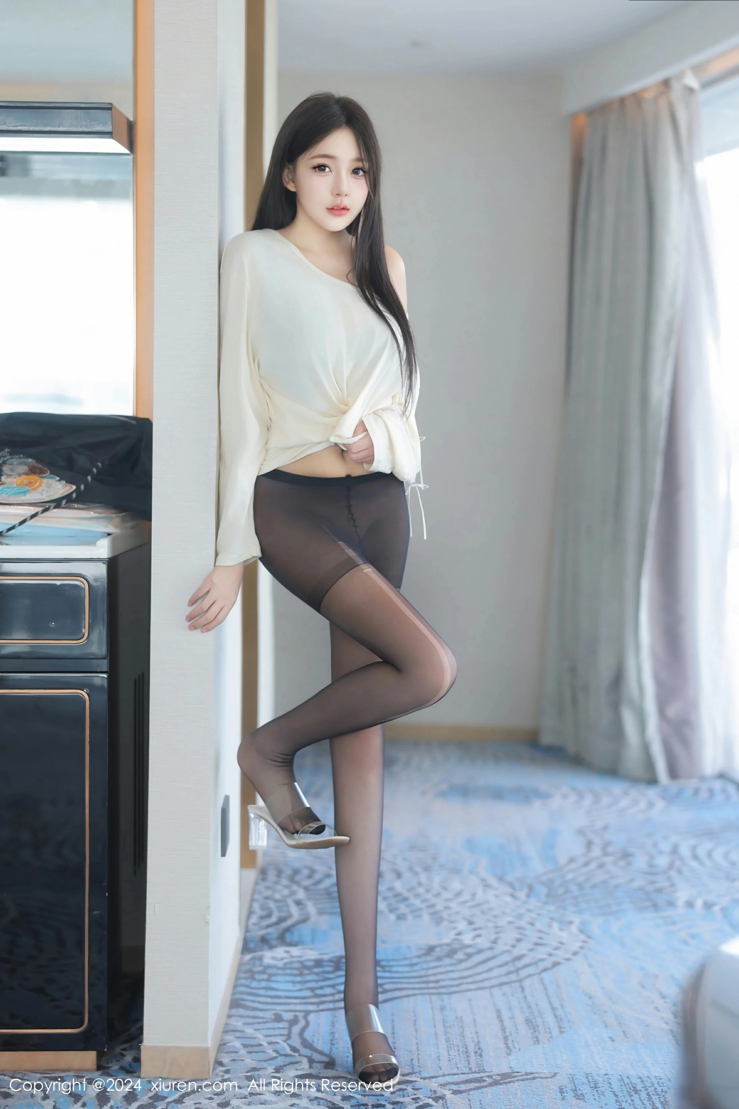 XiuRen 秀人 No.9089 柚柚小奶瓶 新人模特 [81P]插图9