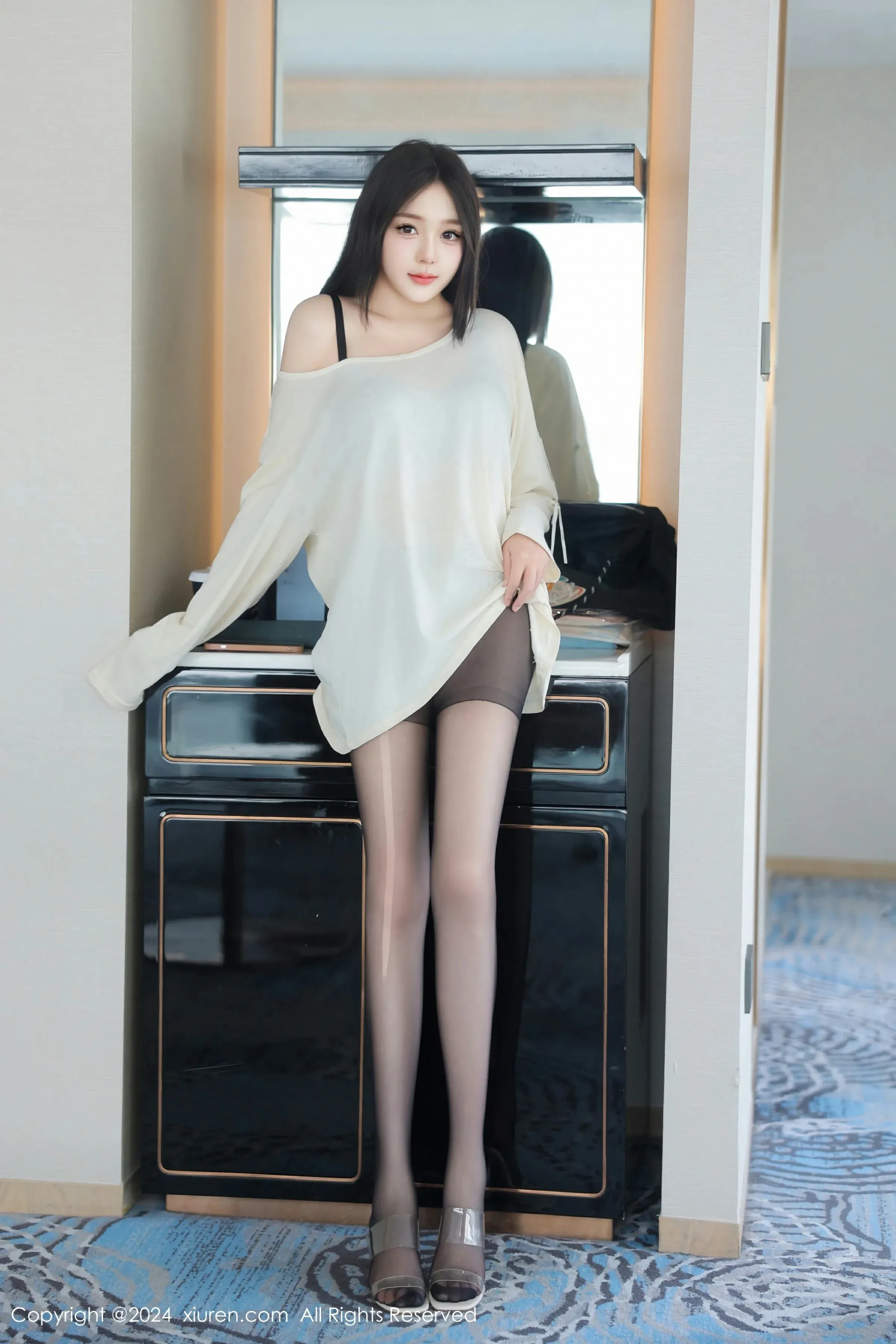 XiuRen 秀人 No.9089 柚柚小奶瓶 新人模特 [81P]插图1